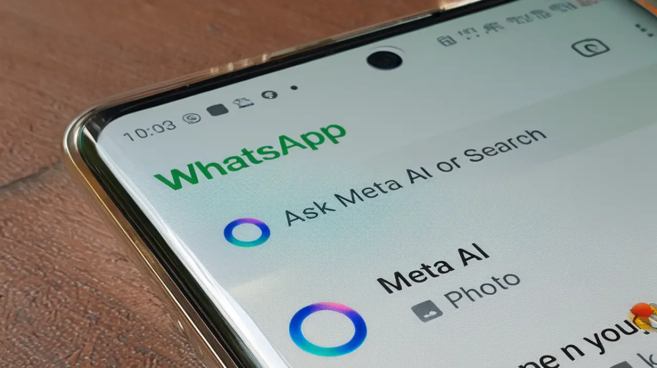 Se puede desactivar ahora el círculo azul de Meta IA en WhatsApp. Foto: Redacción InfoArticulos