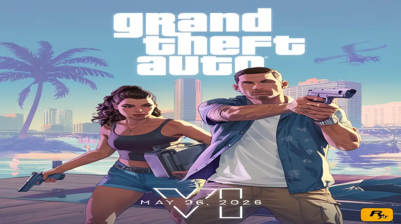 La empresa Rockstar Games ha lanzado su segundo tráiler oficial para el esperadísimo juego de acción y aventuras Grand Theft Auto VI.. Foto: Redacción InfoArticulos