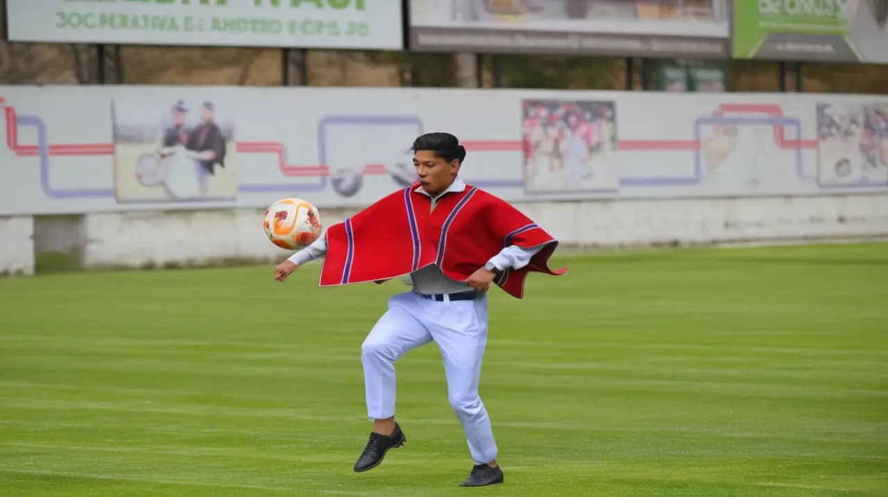 El equipo Mushuc Runa, de origen indígena, ha logrado superar prejuicios y destacarse en la competencia de la Copa Sudamericana.. Foto: Redacción InfoArticulos