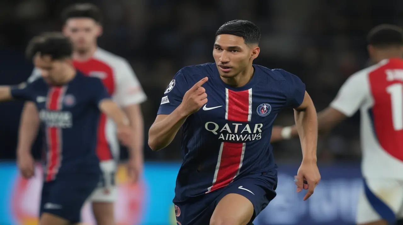 El Paris Saint-Germain superó al Arsenal en un emocionante partido y se coloca en una posición favorable para conquistar el título de la Champions League, ya que enfrentará al Inter en la final.. 