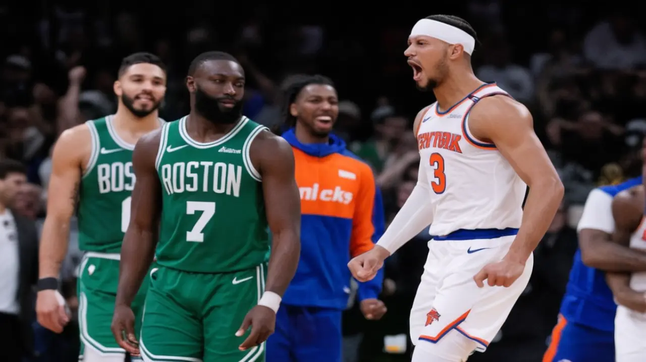 Los Knicks se colocaban en ventaja con un resultado de 2-0 ante los Celtics, después de una emocionante victoria por 91-90, lograda tras superar una desventaja de 20 puntos.. Foto: Redacción InfoArt