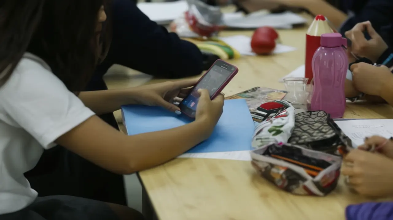 La tecnología del mañana ya está en las aulas: más de la mitad de los jóvenes estudiantes están utilizando inteligencia artificial para crear contenido.. Foto: Redacción InfoArticulos
