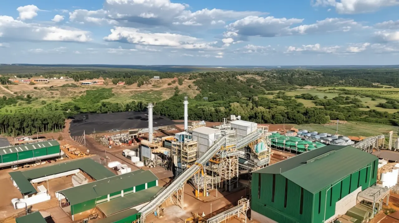 Hugo Sigman invirtió US$200 millones en su segunda planta de energía eléctrica, que utiliza innovadoramente subproductos forestales.. Foto: Redacción InfoArticulos
