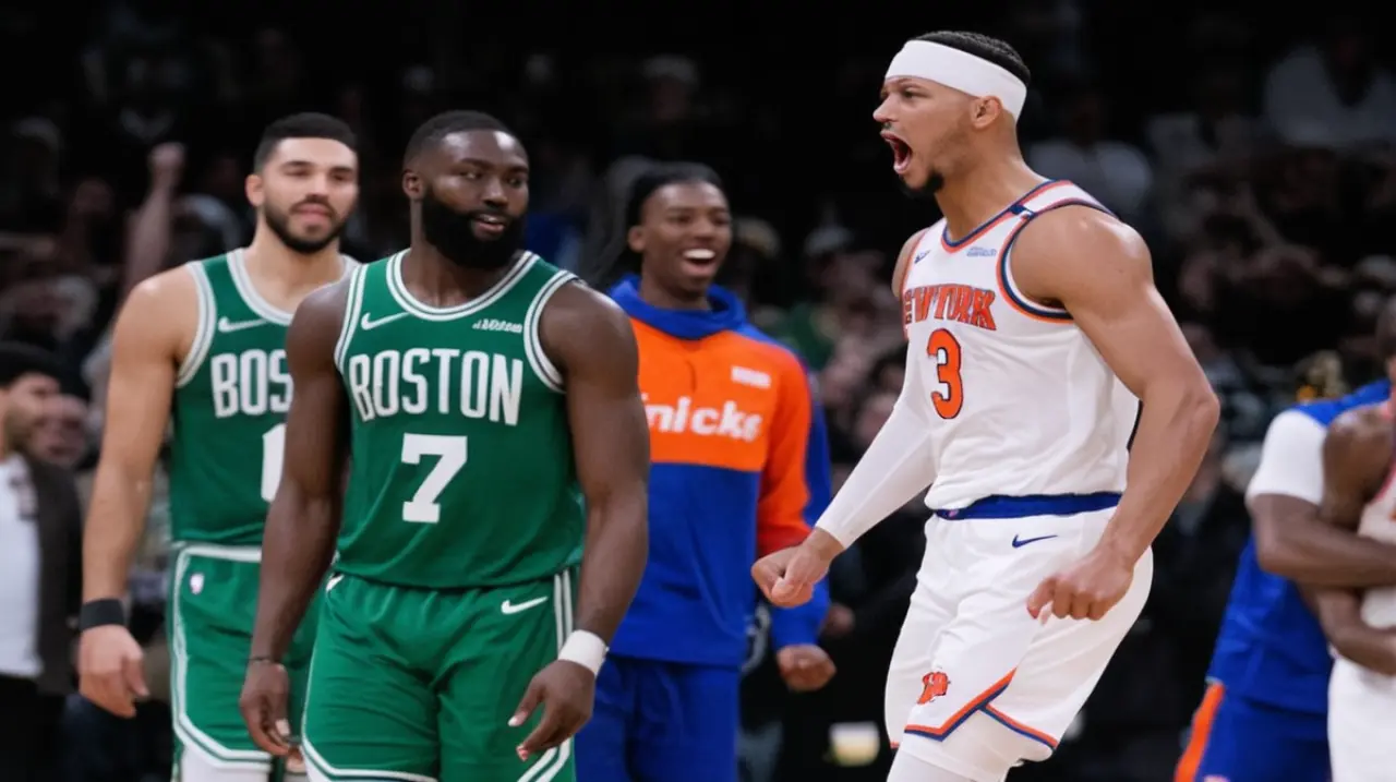 Los Knicks se colocaban en ventaja con un marcador de 2-0 ante los Celtics, después de una emocionante victoria por 91-90, lograda tras superar una desventaja de 20 puntos.. Foto: Redacción InfoArti