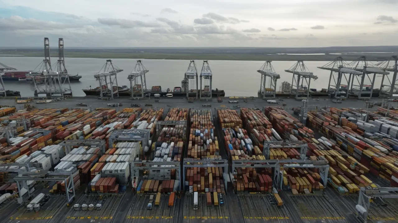 El presidente Trump ha alcanzado un acuerdo para disminuir los impuestos sobre vehículos, acero y aluminio importados desde el Reino Unido como parte de un pacto comercial.. Foto: Redacción InfoArti