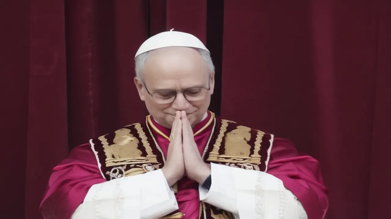 Robert Prevost, estadounidense, asume la silla pontificia como León XIV. Foto: Redacción InfoArticulos