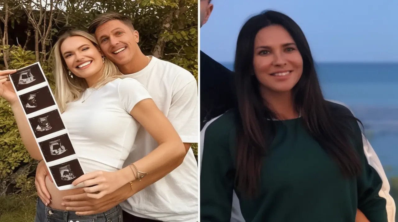 Caro Baldini sorprendida con la noticia de su primer nieto en camino. Foto: Redacción InfoArticulos