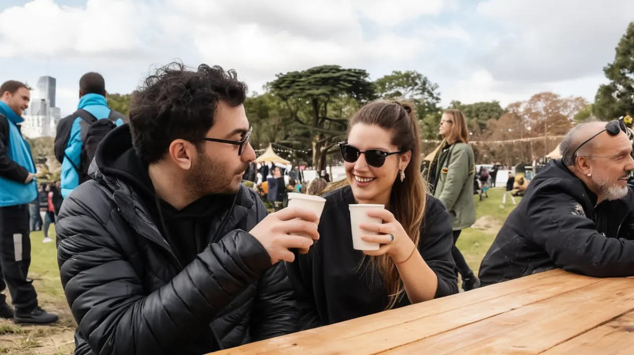 En la ciudad de Buenos Aires, 22 cafeterías locales se reunieron en un evento cultural que combinó libros, películas y música.. Foto: Redacción InfoArticulos