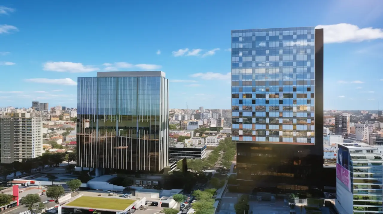 La empresa JP Morgan ha adquirido la propiedad completa de una torre de oficinas ubicada en el distrito financiero de Nuñez.. Foto: Redacción InfoArticulos