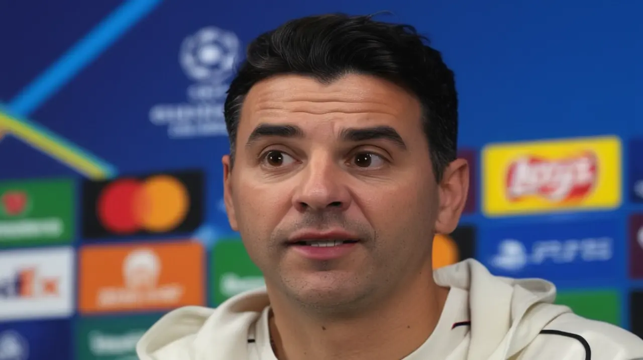 El técnico del Girona, Michel Sánchez, se encuentra en el hospital debido a una condición médica que no ha sido especificada.. Foto: Redacción InfoArticulos