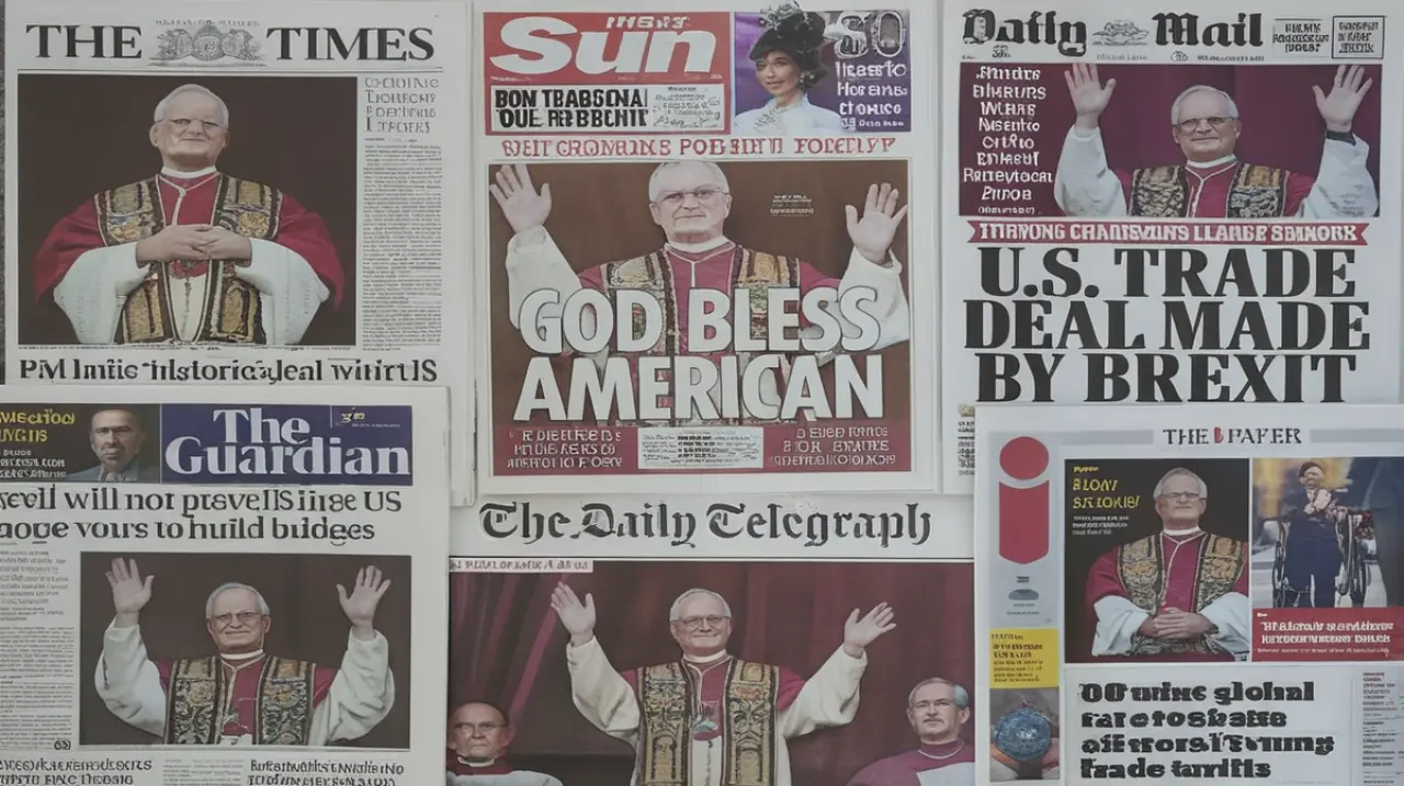 La prensa mundial se centró en la ascensión al trono papal de León XIV. Foto: Redacción InfoArticulos