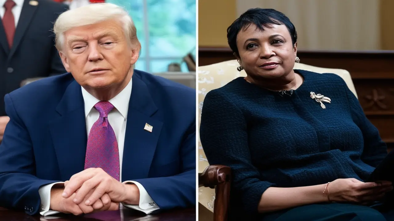 El presidente estadounidense Donald Trump ha tomado una decisión controvertida, destituyendo a la directora de la Biblioteca del Congreso de los Estados Unidos debido a sus fuertes convicciones en fa
