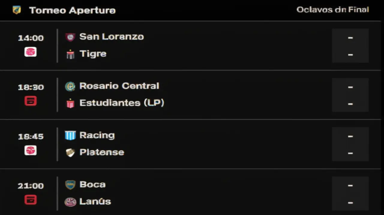 Resultados de los partidos de hoy en la fase de octavos de final del Torneo Apertura 2025: información sobre los horarios de transmisión, canales de televisión y cómo seguirlos en vivo desde cualq