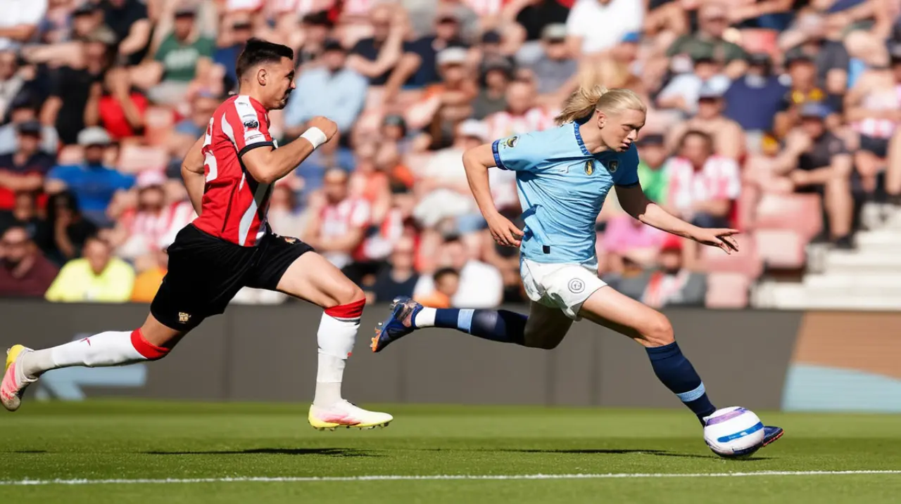 El Manchester City sufrió un revés inesperado en su visita a Southampton, lo que ha generado dudas sobre su capacidad para clasificar a la Liga de Campeones.. Foto: Redacción InfoArticulos