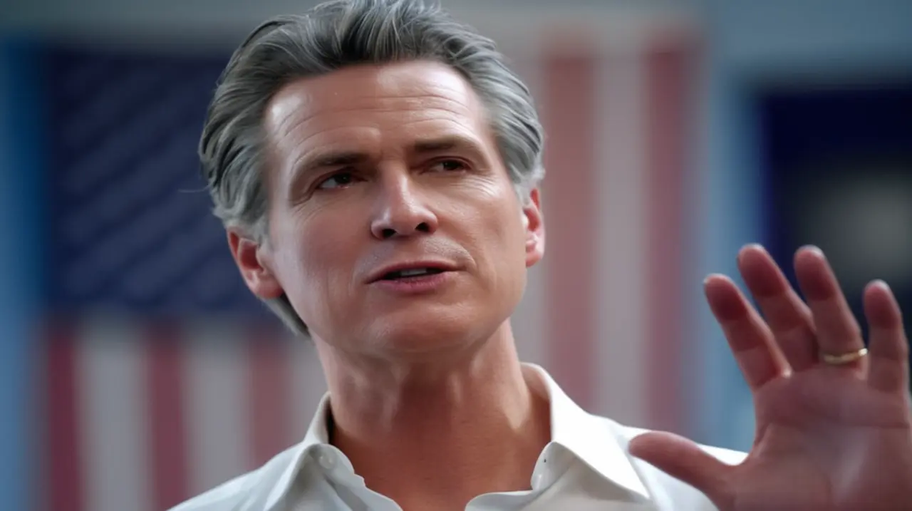 El gobernador Gavin Newsom emite una advertencia sobre los posibles aumentos en el precio de la gasolina en California, que podrían llegar a un incremento del 75%.. Foto: Redacción InfoArticulos