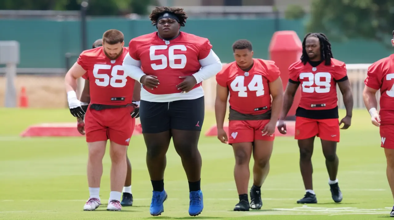 Desmond Watson, nuevo jugador de los Bucs, busca superar expectativas sobre su peso en su primer año en el equipo.. Foto: Redacción InfoArticulos