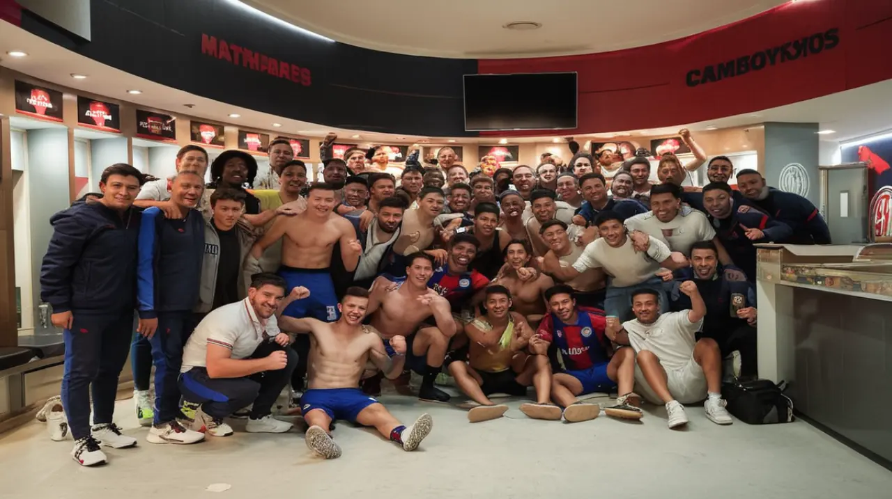 La plantilla del club de San Lorenzo es un refugio de esperanza para los ciudadanos en medio de una profunda crisis económica y política.. Foto: Redacción InfoArticulos
