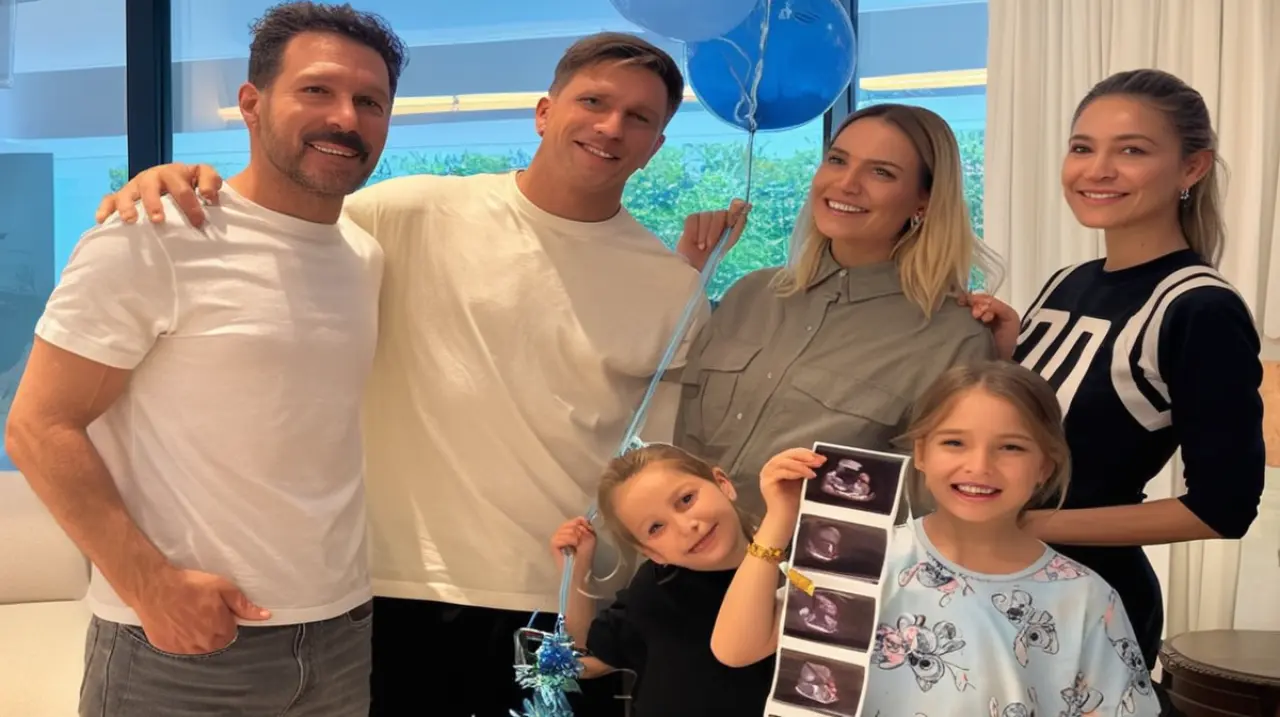 Eva Bargiela compartió una emotiva imagen con su familia después de confirmar su estado de embarazo.. Foto: Redacción InfoArticulos
