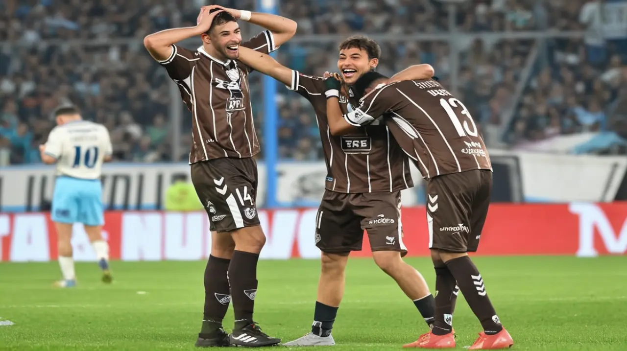 El Club Atlético Platense marcó un golpe importante en la lucha por los play-offs, al eliminar a Racing, que sufrió una falta de combustible en su camino hacia el título.. Foto: Redacción InfoArt