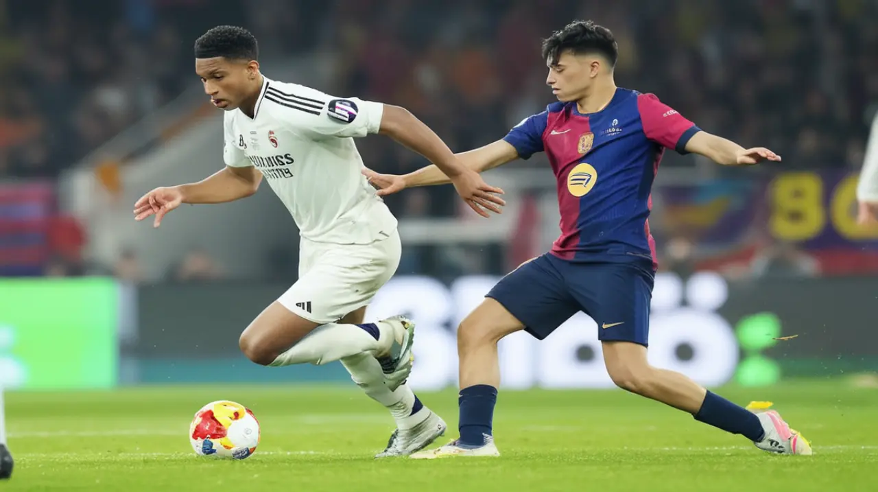 Conoce en qué canal podrás ver el partido entre Barcelona y Real Madrid en la Liga de España 2024-2025, que se disputará este día.. Foto: Redacción InfoArticulos