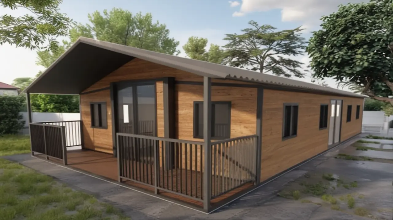 La gigante de la tecnología Amazon ofrece una casita compacta a un precio asequible, con un costo de $10.200 dólares estadounidenses. Esta casa portátil se puede montar rápidamente en solo media h