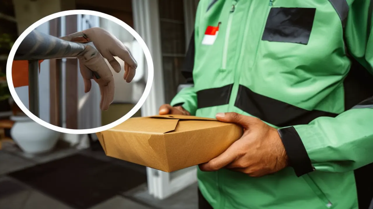 Un ciudadano venezolano resultó deportado a El Salvador después de confundir la dirección para recoger su pedido de comida a través de la plataforma de entrega a domicilio UberEats.. Foto: Redacci