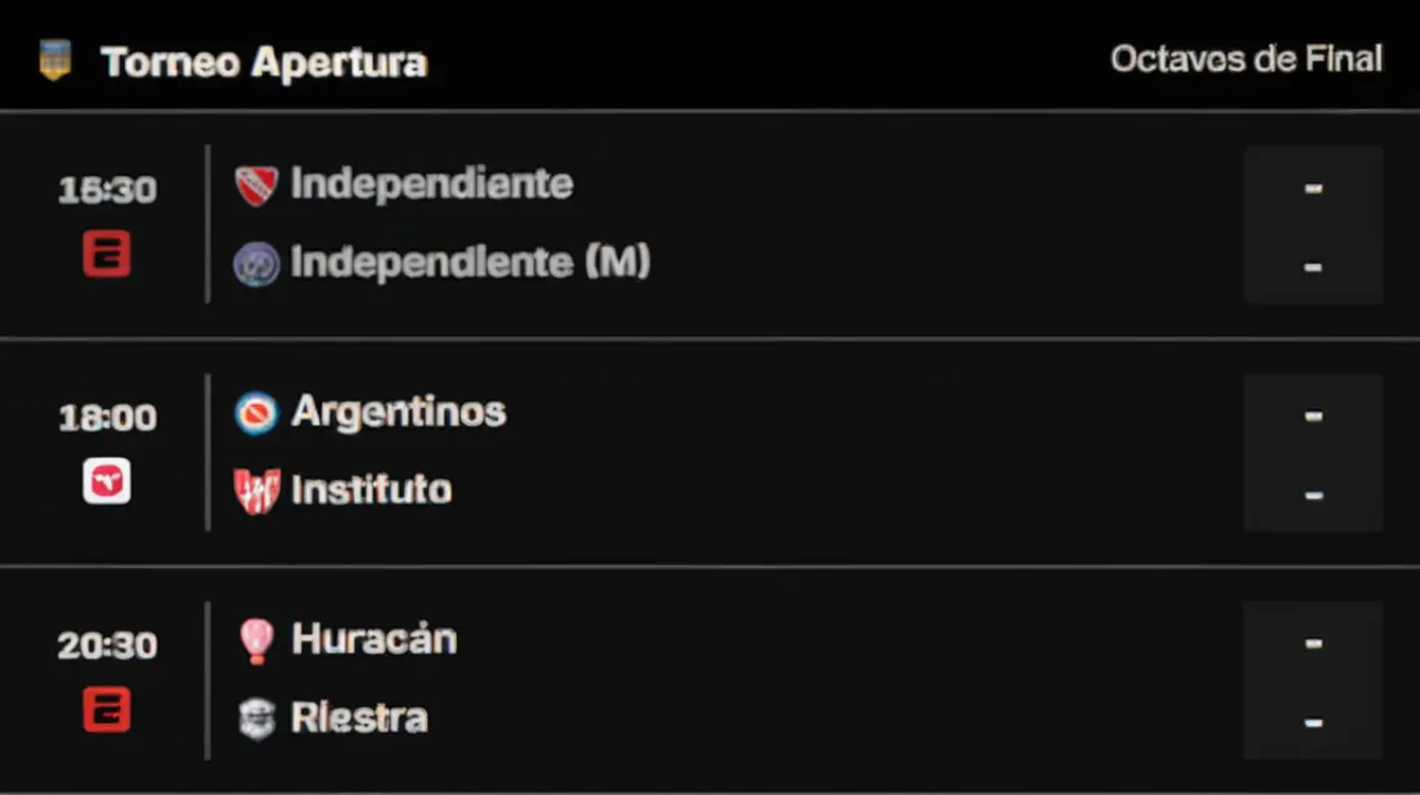 Resultados de los partidos de hoy en la fase de octavos de final del Torneo Apertura 2025: información sobre los horarios de transmisión, canales de televisión y cómo seguirlos en vivo desde cualq