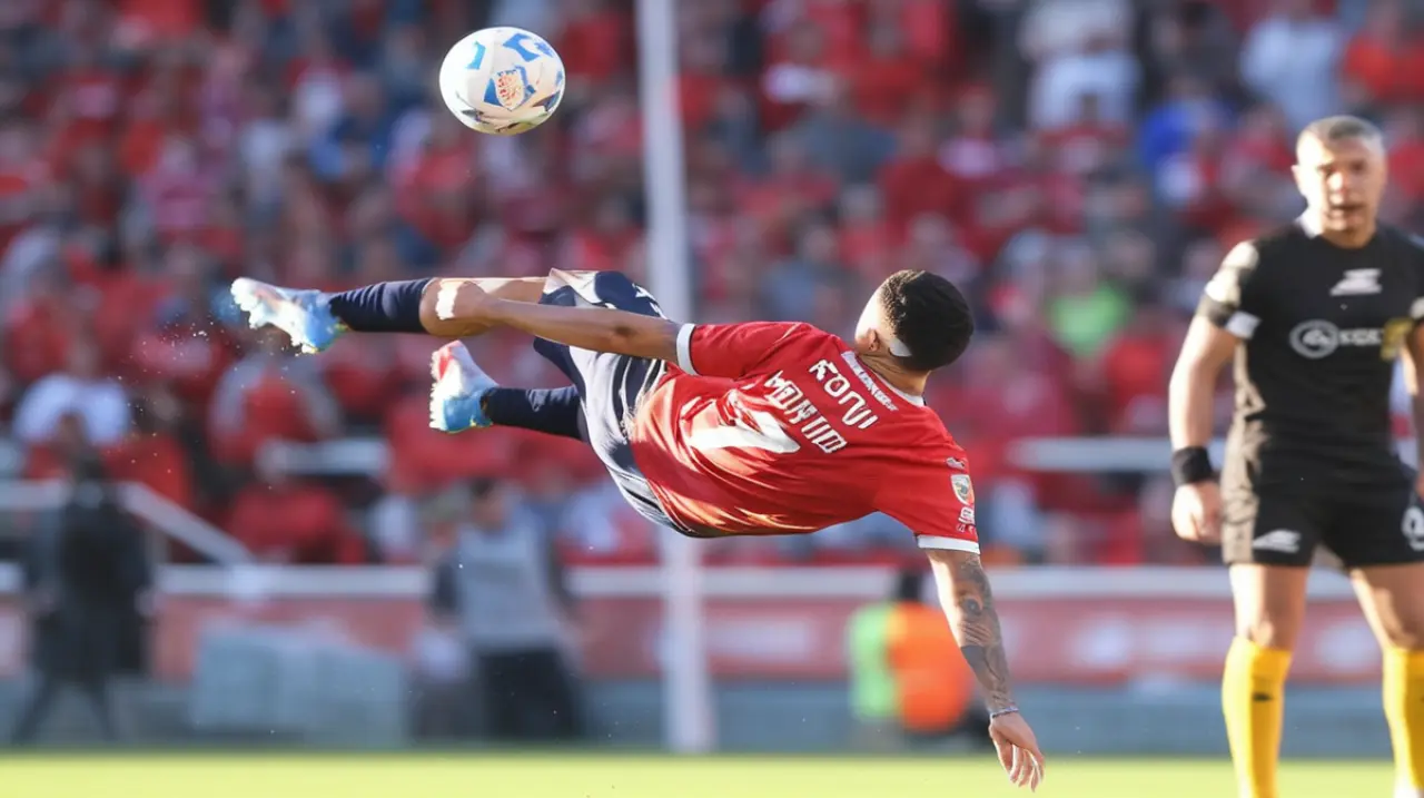 El gol decisivo en la victoria de Independiente sobre Independiente Rivadavia fue obra de un jugador chileno con destacada actuación, Santiago Montiel.. Foto: Redacción InfoArticulos
