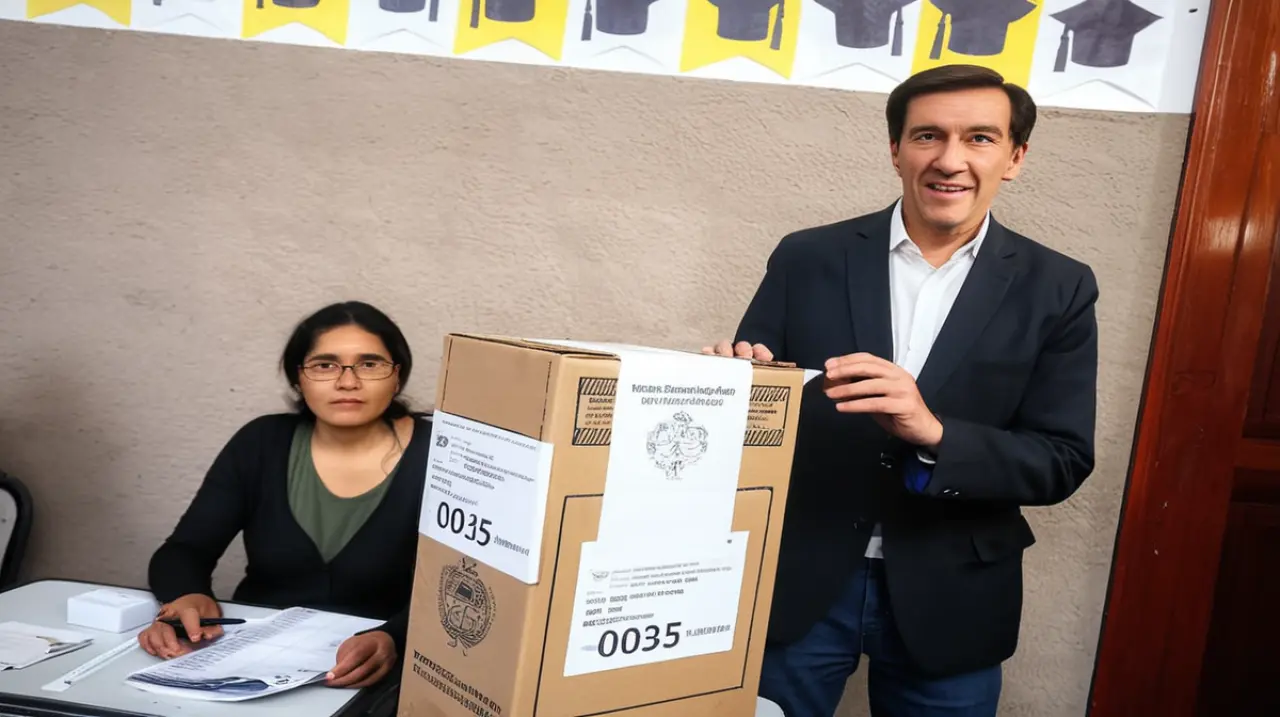 Los comicios en Jujuy finalizaron con una baja asistencia electoral y un ambiente de expectativa por mantener el control legislativo.. Foto: Redacción InfoArticulos