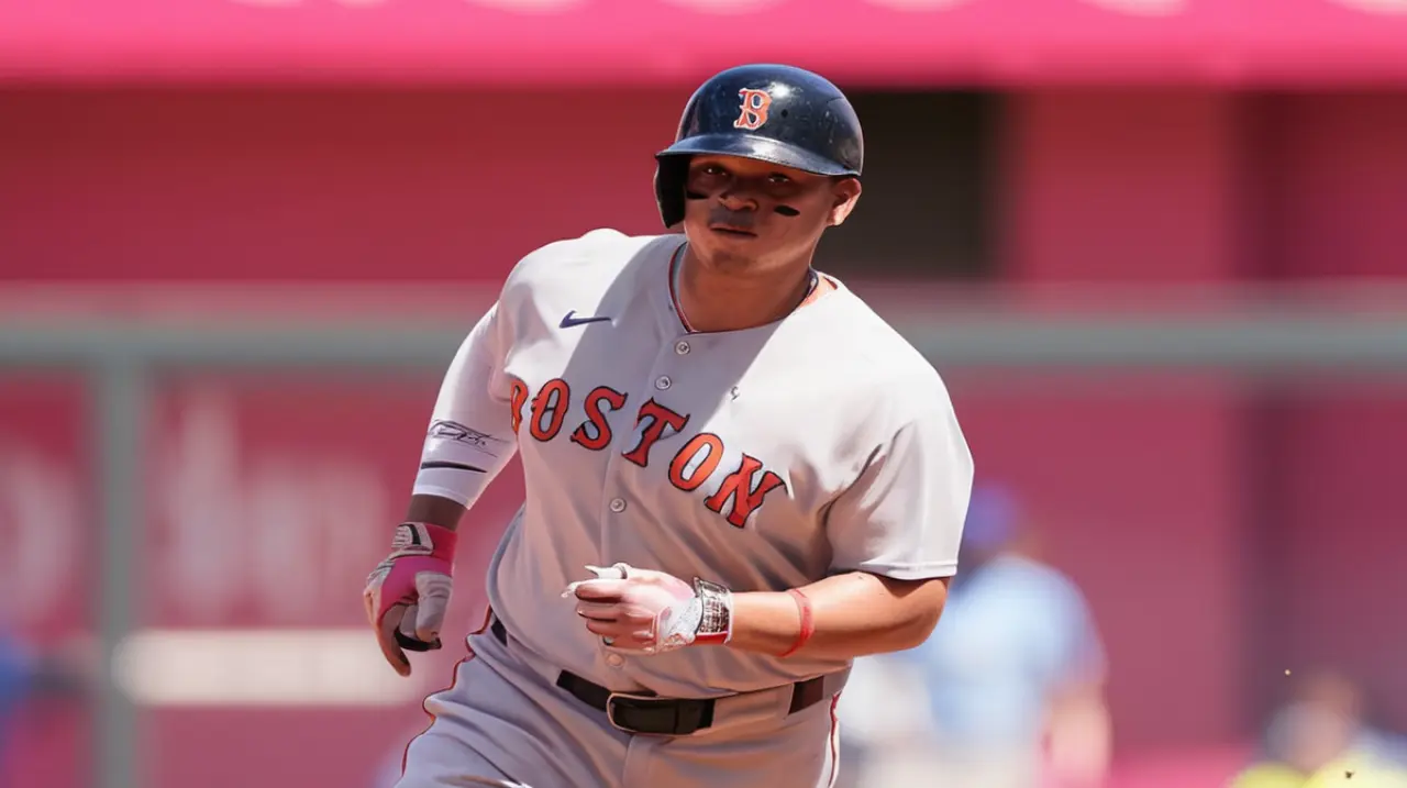 El jonrón de Devers da el empuje para la primera victoria de Giolito en esta temporada, mientras que las Medias Rojas se colocan en ventaja con un marcador de 3-1 sobre los Reales.. Foto: Redacción 