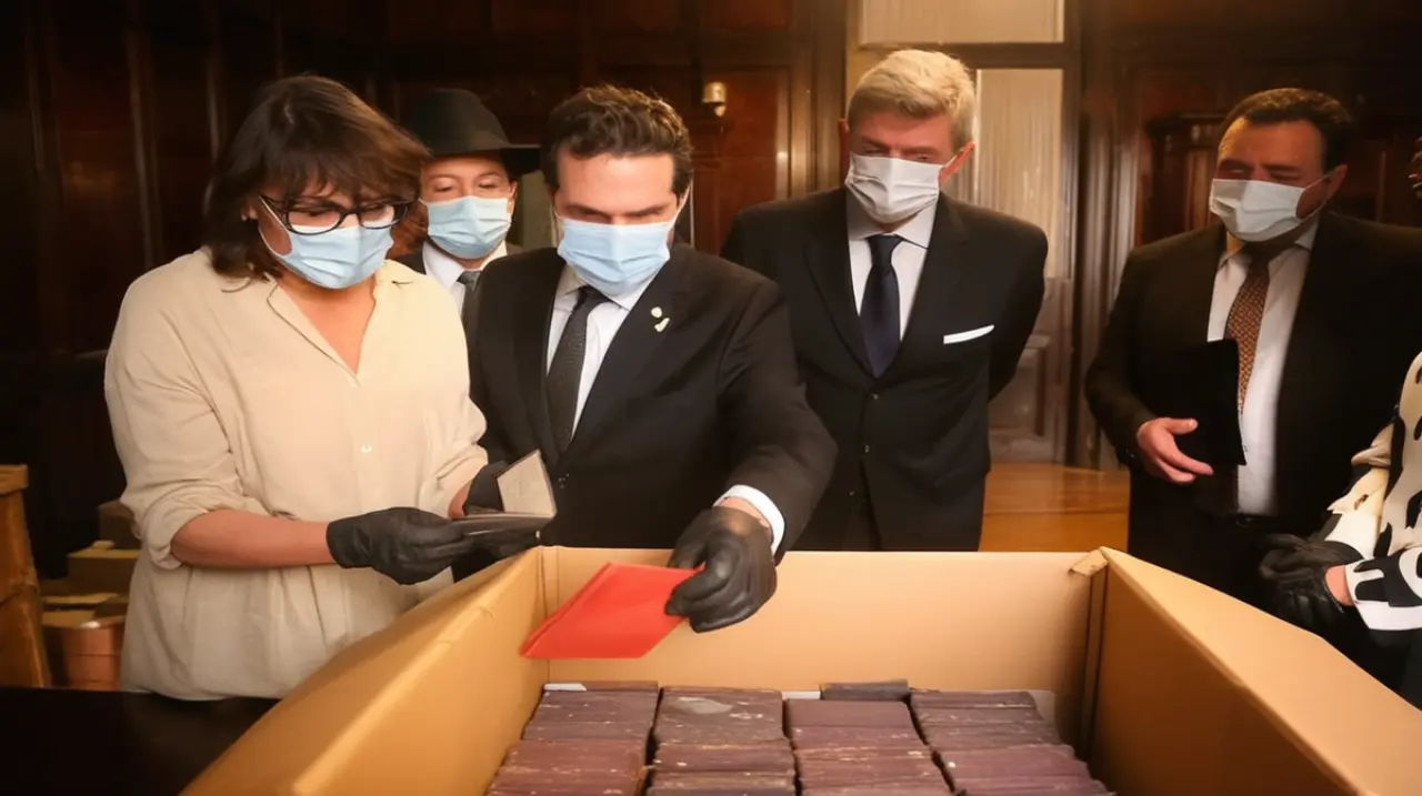 Descubren cajas con documentos de identidad nazi en el subsuelo del edificio judicial. Foto: Redacción InfoArticulos