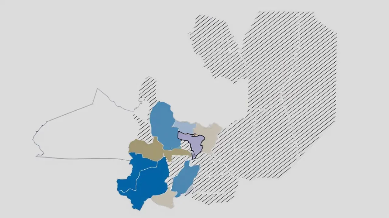 Los resultados electorales en las provincias de Chaco, Jujuy, Salta y San Luis se reflejan en un mapa detallado que muestra la distribución de votos.. Foto: Redacción InfoArticulos