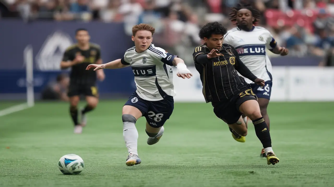 El delantero Brian White marcó dos goles importantes, lo que permitió a los Whitecaps igualar el partido 2-2 contra LAFC. Esta victoria les da la oportunidad de prolongar su racha invicta hasta 11 p