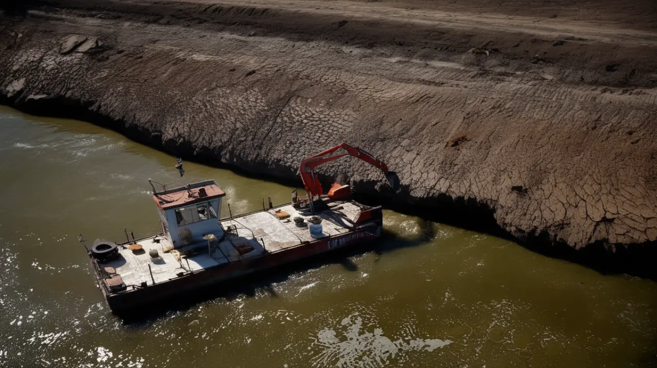 El campo bonaerense espera con ansias la reactivación de una obra crucial, y los responsables del sector exigen al gobierno que tome medidas inmediatas para su puesta en marcha.. Foto: Redacción Inf