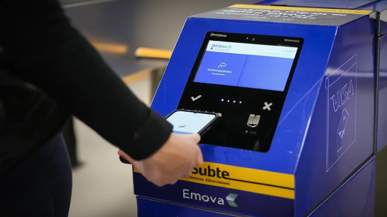 Comienza hoy la opción de pagar con código QR en el sistema de transporte subterráneo. Foto: Redacción InfoArticulos