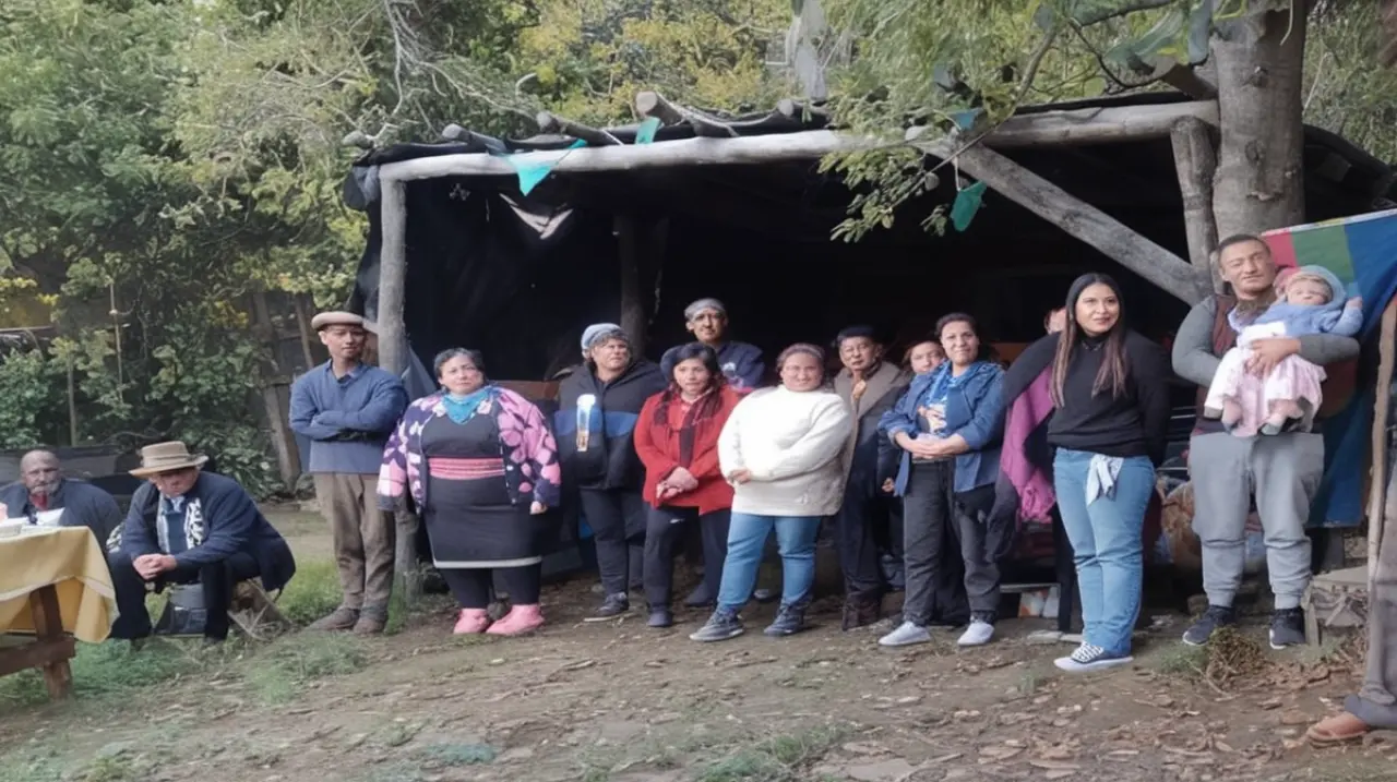 Comunidades mapuches de Neuquén se declaran en alerta ante un posible desalojo inminente y anuncian su disposición a resistir la medida.. Foto: Redacción InfoArticulos