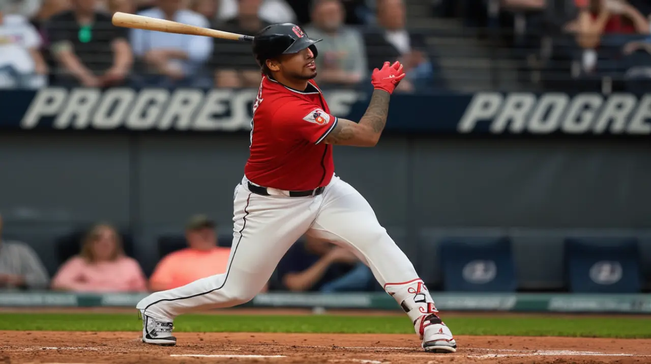 Arias anotó cuatro hits, incluyendo un doble, mientras que Ramírez robó tres bases en la victoria de los Guardians por 5-0 sobre los Cerveceros. Foto: Redacción InfoArticulos