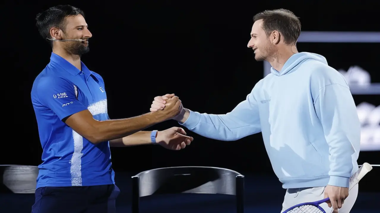 El serbio Novak Djokovic ha confirmado que ha roto su colaboración con el británico Andy Murray, justo antes del inicio de la edición 2023 de Roland Garros.. Foto: Redacción InfoArticulos