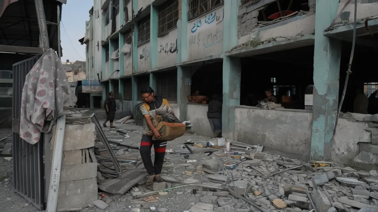 El primer ministro israelí asegura que su país no cesará las hostilidades en Gaza hasta lograr una victoria decisiva sobre el líder de Hamas.. Foto: Redacción InfoArticulos