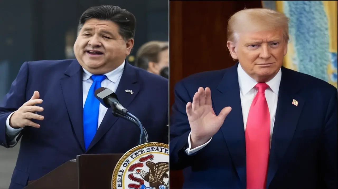 El presidente Trump envía un plan a Pritzker, con un presupuesto millonario para ayudar a Illinois en su momento de necesidad.. Foto: Redacción InfoArticulos