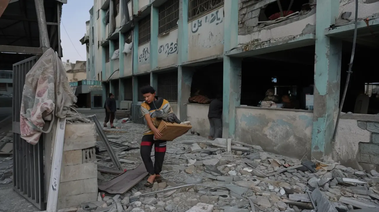 El primer ministro israelí asegura que no cesará las hostilidades en Gaza mientras el líder de Hamas siga en el poder.. Foto: Redacción InfoArticulos