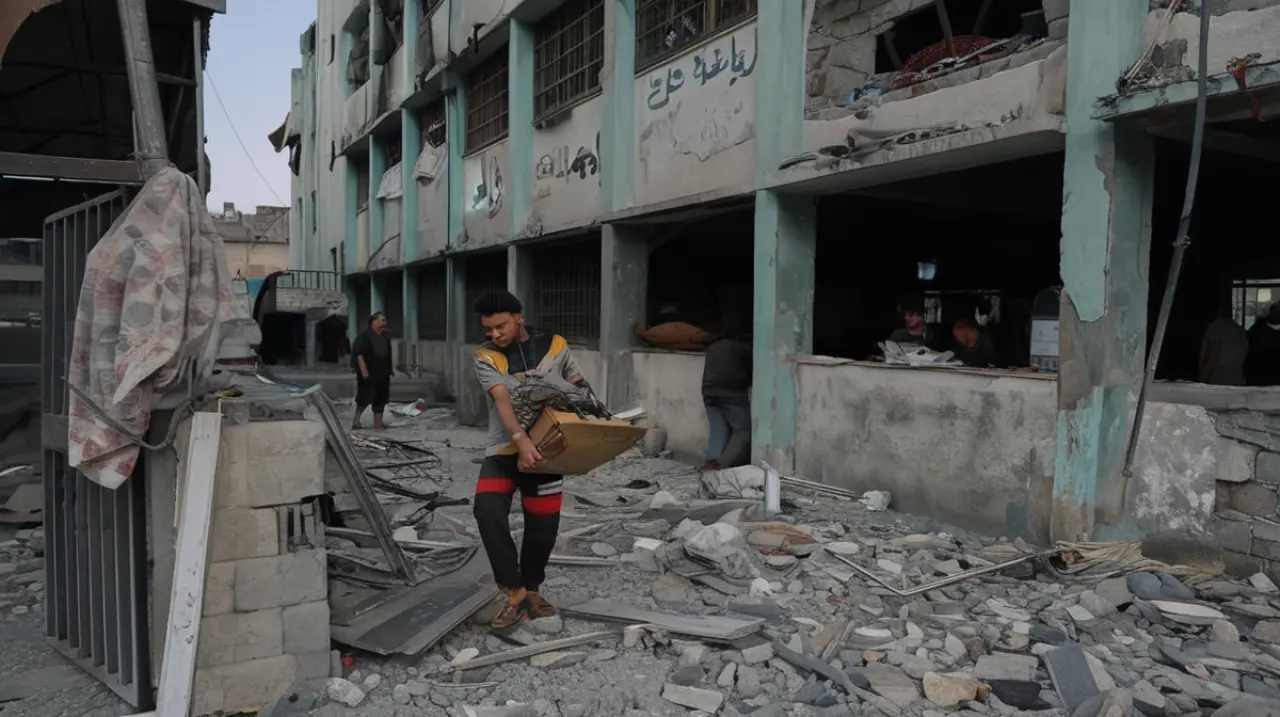 El primer ministro israelí asegura que su país seguirá adelante con sus operaciones militares en Gaza mientras el líder de Hamas siga al mando.. Foto: Redacción InfoArticulos