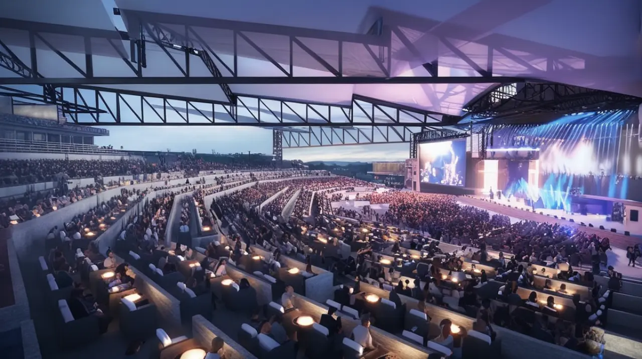 La empresa Venu Holding Corporation ha completado la compra de tierras para construir un gran teatro al aire libre en el estado de Texas, con una inversión de cien millones de dólares.. Foto: Redacc