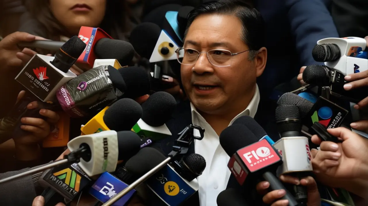 El presidente boliviano Luis Arce ha confirmado que no postulará para una nueva reelección en las próximas elecciones de agosto.. Foto: Redacción InfoArticulos