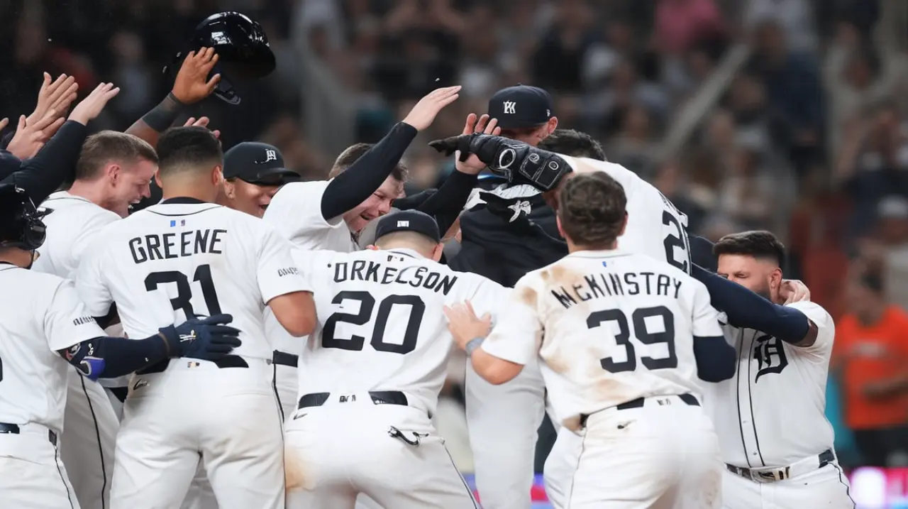 Bez conecta dos jonrones de tres carreras, entre ellos uno en la undécima entrada, y los Tigres ganan por 10-9 a las Medias Rojas. Foto: Redacción InfoArticulos