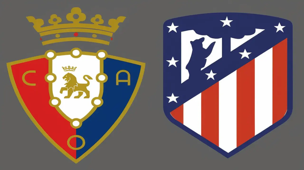 El encuentro entre Osasuna y Atlético de Madrid en la Liga de España se llevará a cabo con un horario específico, lo que genera expectativas sobre el resultado del partido.. Foto: Redacción InfoA
