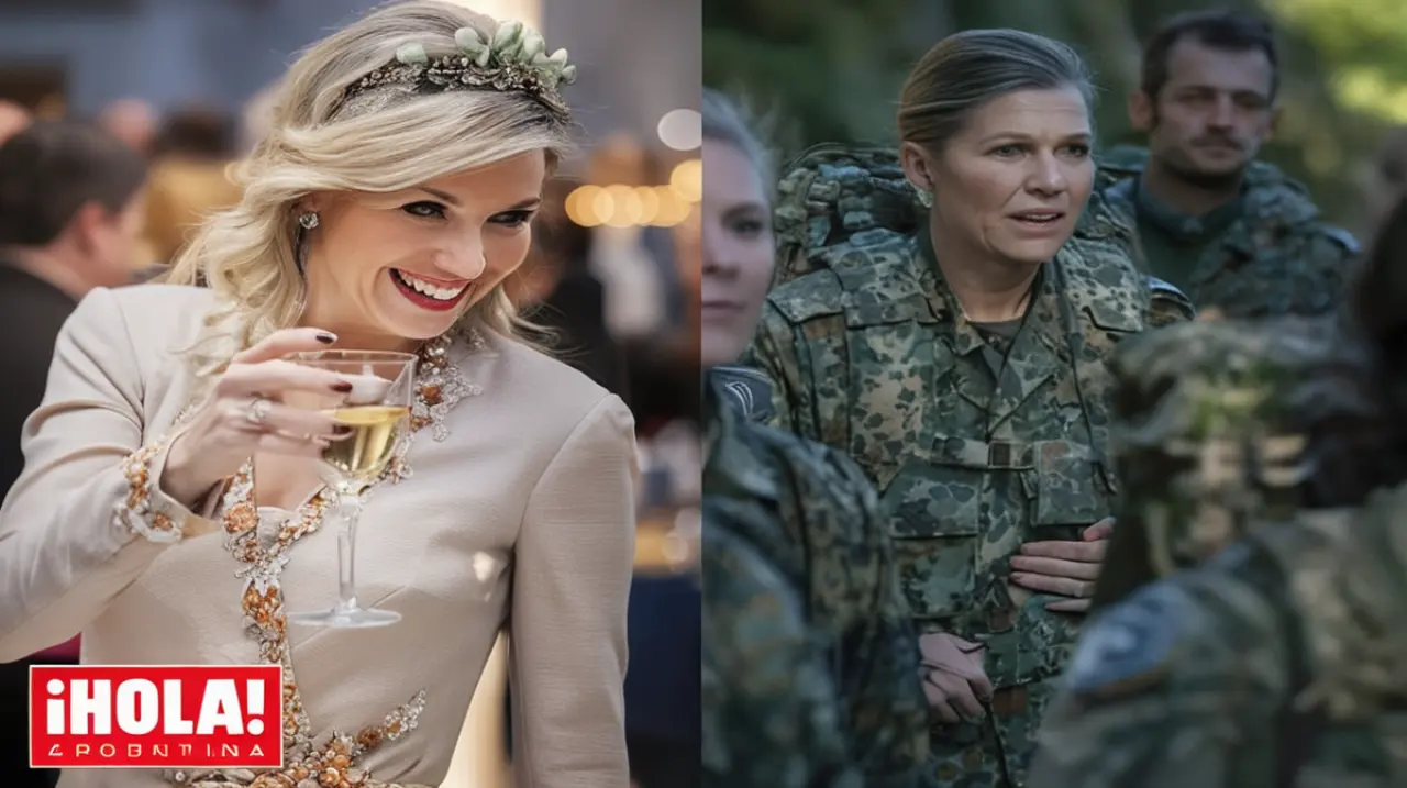 Antes del aniversario de la reina. La máxima autoridad pasó de un duro ejercicio físico a una impresionante recepción de gala en el palacio sin paradas intermedias.. Foto: Redacción InfoArticulos