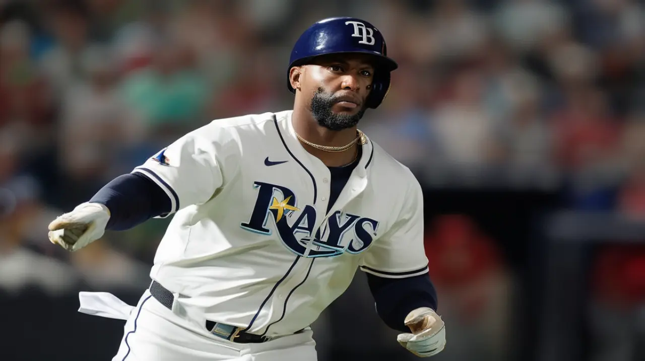El toletero Yandy Díaz del equipo de los Rays se quedará fuera de la serie contra Toronto debido a un inconveniente relacionado con su renovación de pasaporte.. Foto: Redacción InfoArticulos