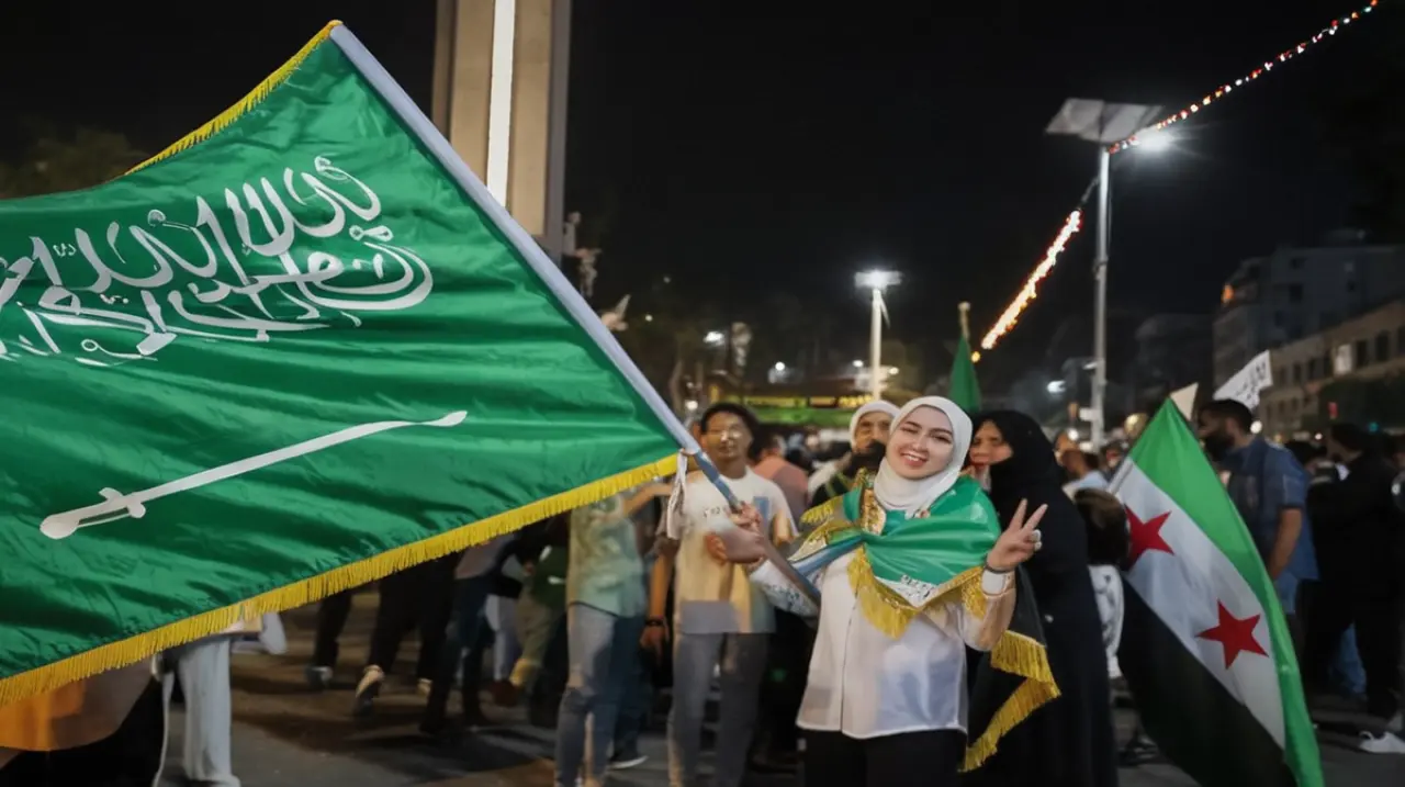 El presidente estadounidense, Donald Trump, mantuvo una reunión con un antiguo insurgente que ahora lidera a Siria en el país saudita.. Foto: Redacción InfoArticulos