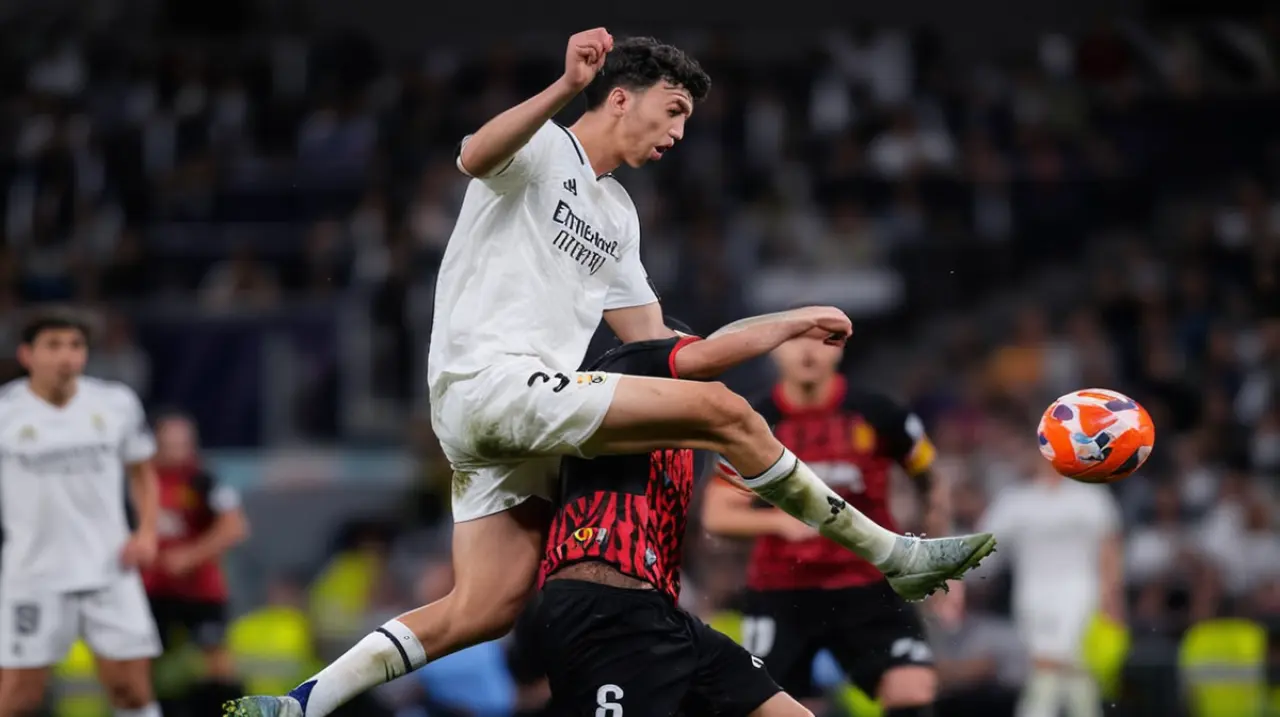 El Real Madrid logra un emocionante triunfo de 2-1 sobre el Mallorca, lo que posterga la conmemoración del título del Barcelona. Foto: Redacción InfoArticulos
